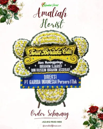 Papan Bunga Duka di Petambakan